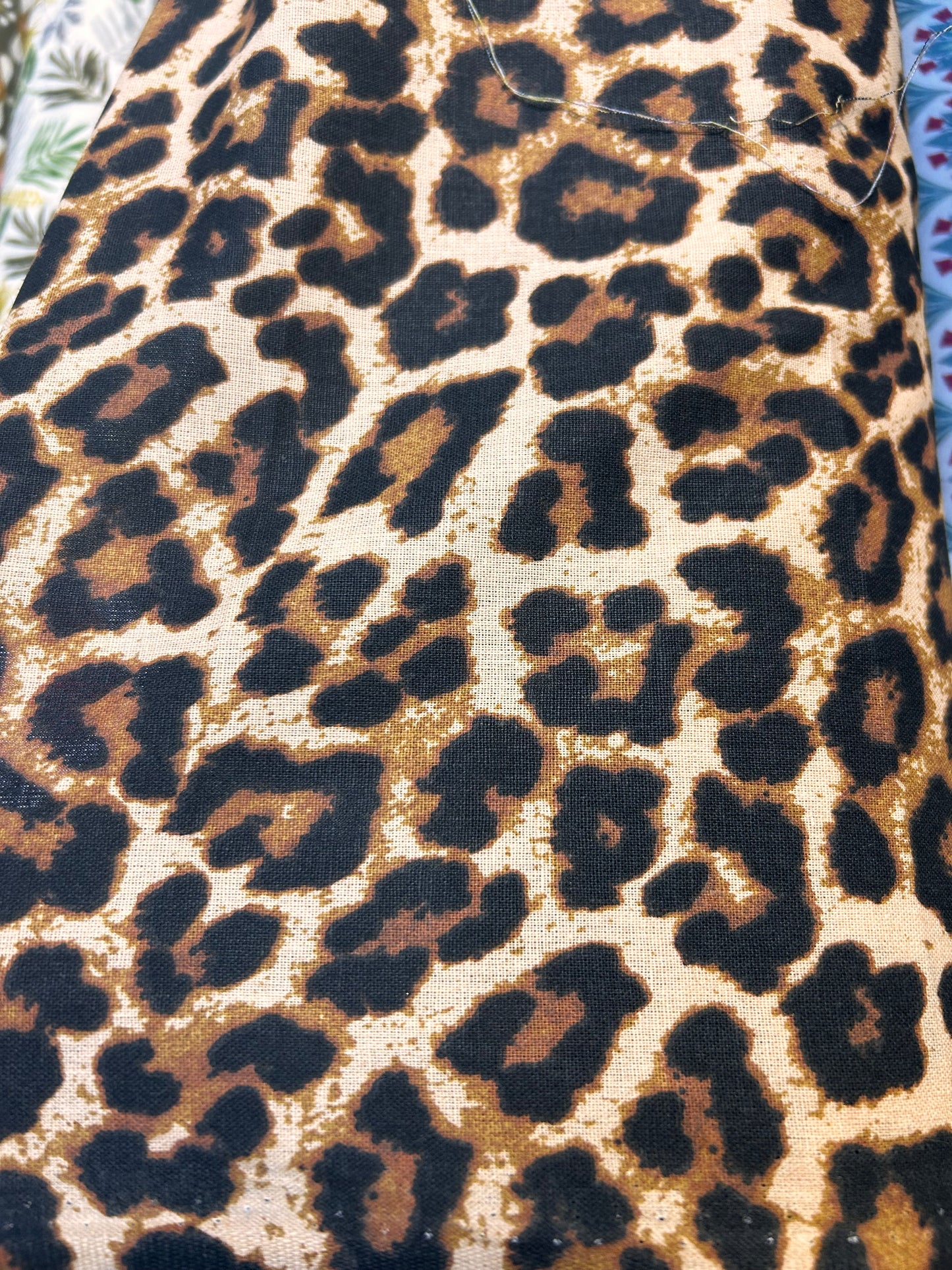 PRÉCOMMANDE TISSU LÉOPARD BEIGE