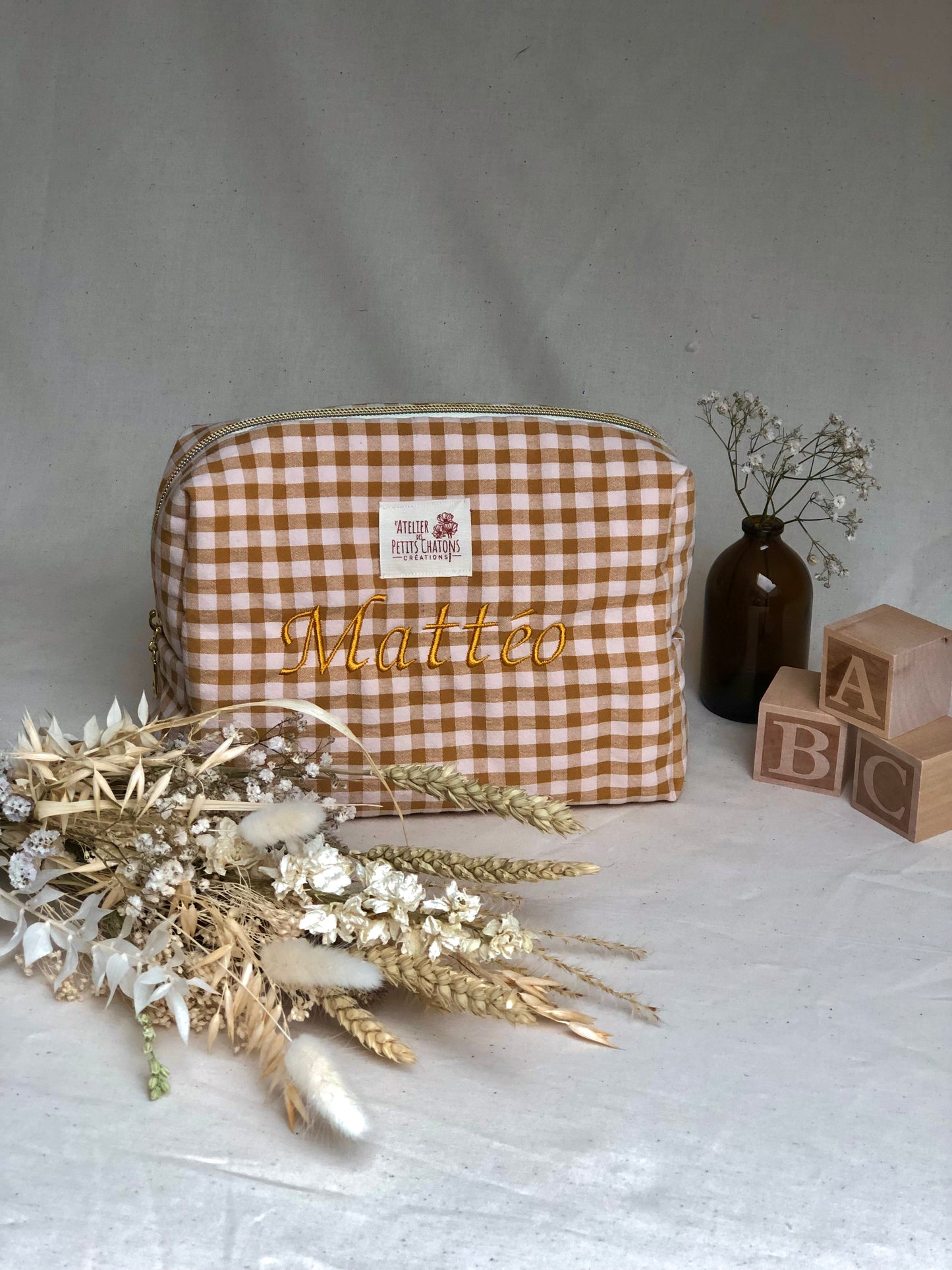 Les trousses de toilette rectangulaires