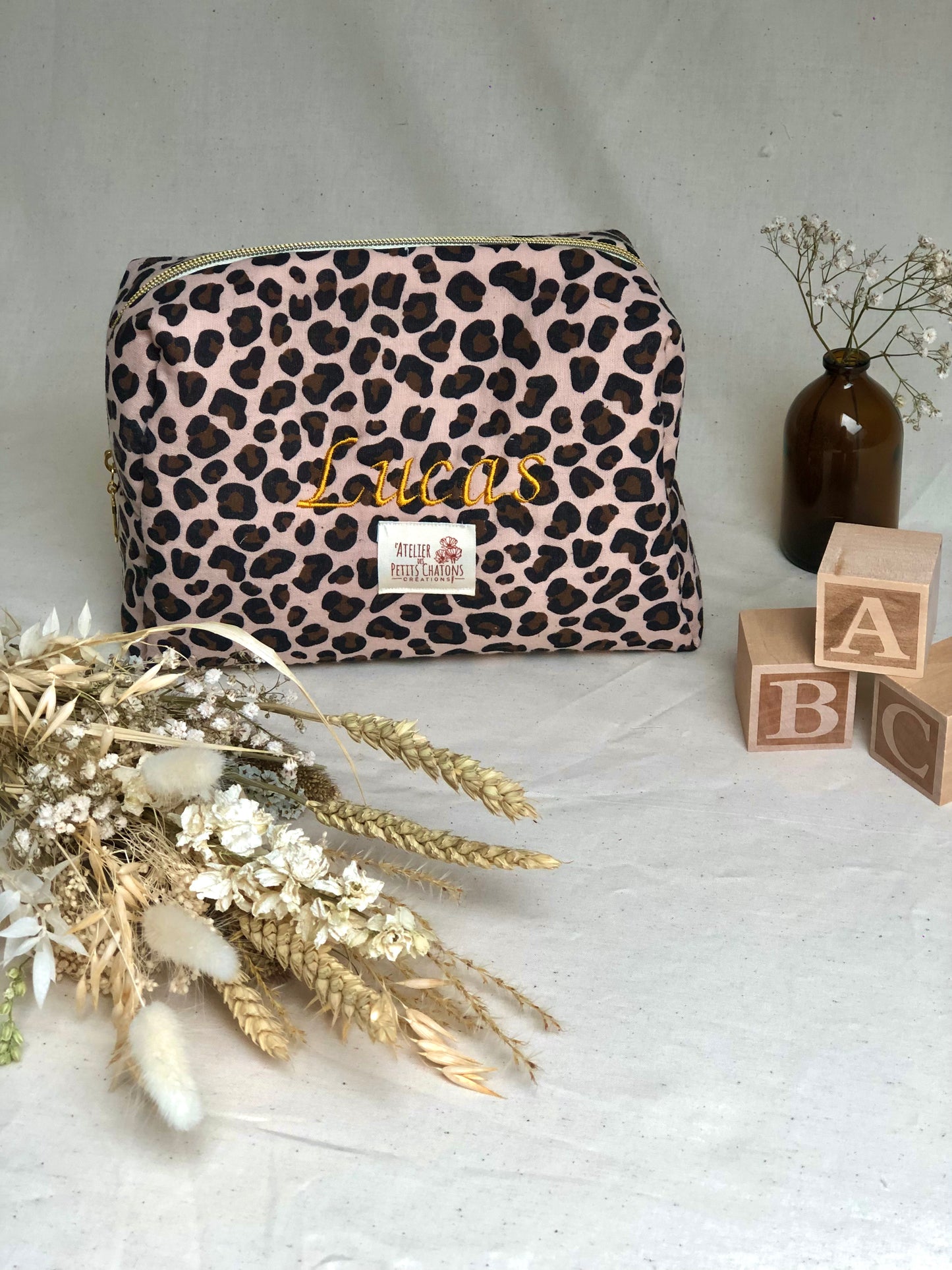 Les trousses de toilette rectangulaires