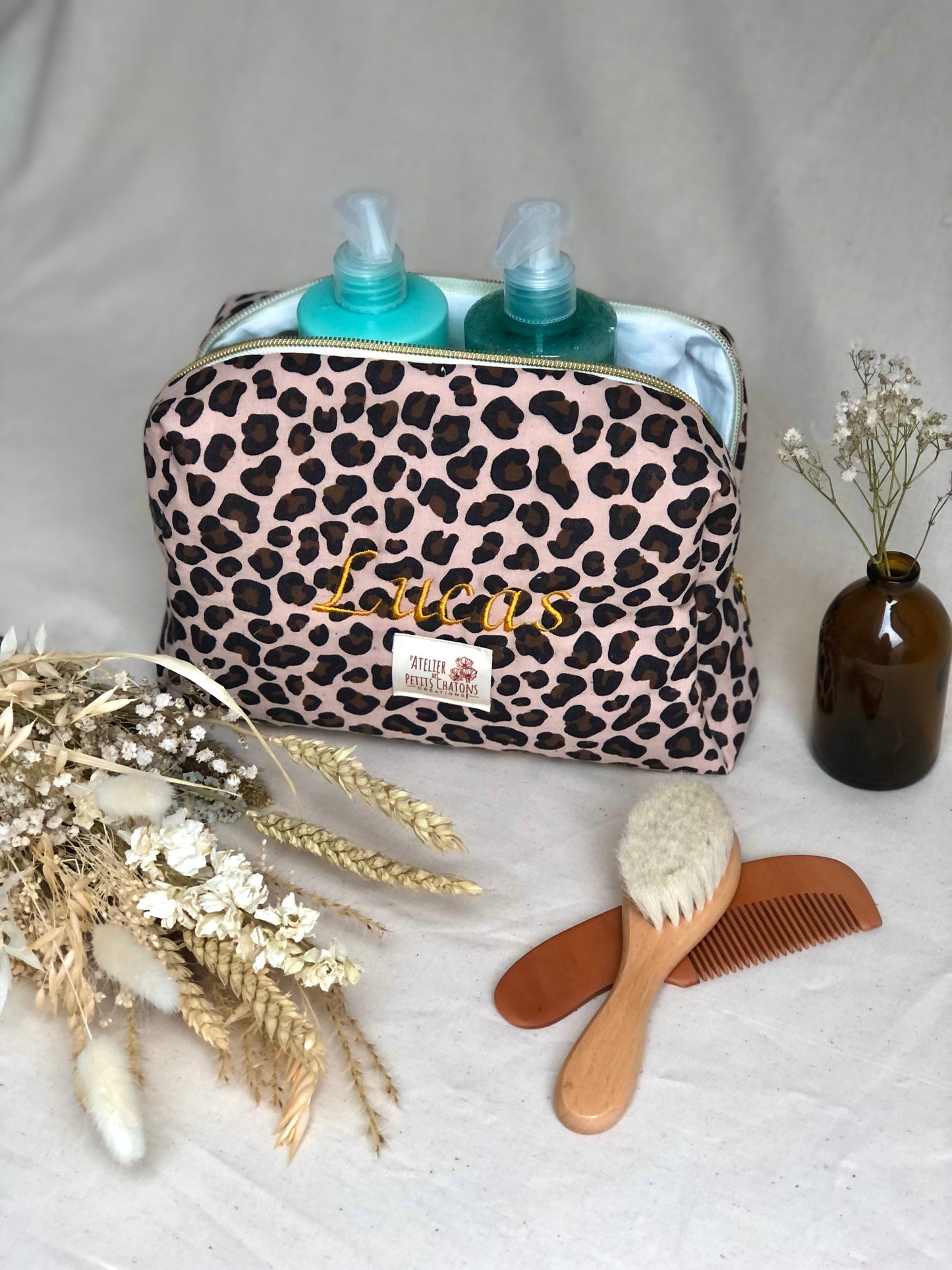 Les trousses de toilette rectangulaires