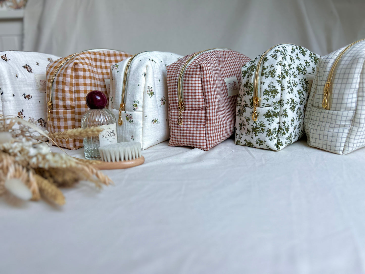 Les trousses de toilette rectangulaires